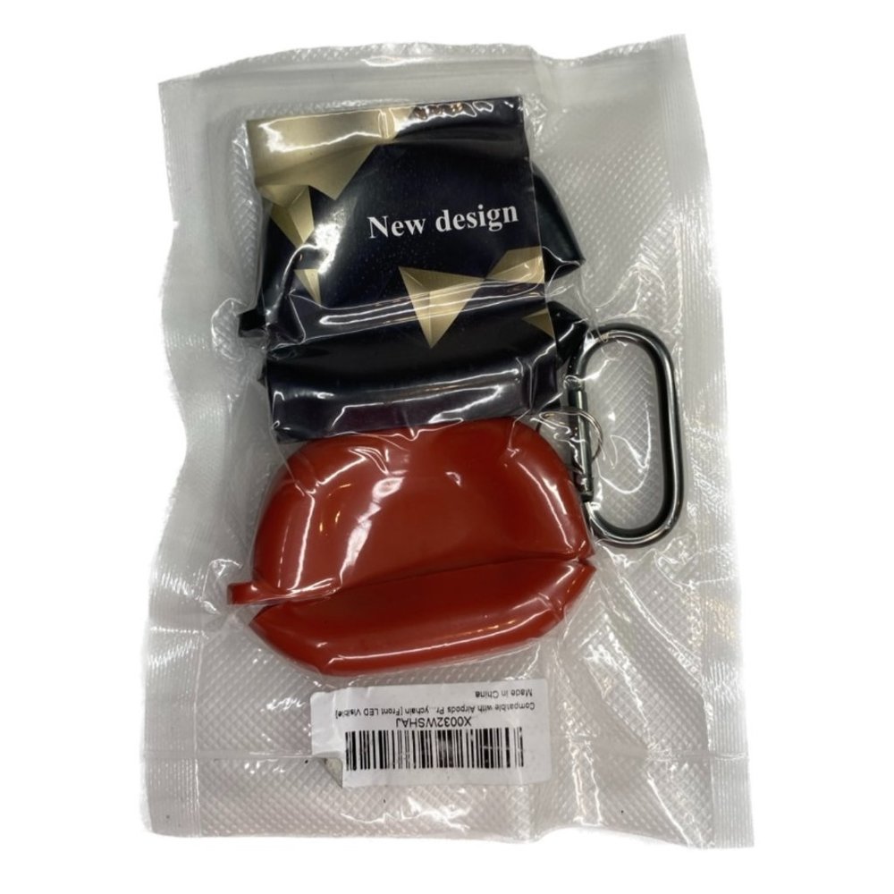 AIRPODS PRO CASE BLACK & RED